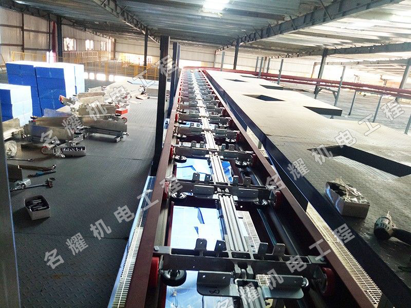 菏泽市名耀机电工程有限公司工程案例韵达分拣机