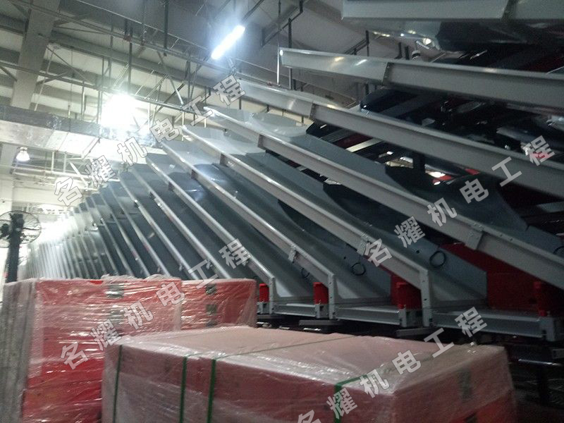 菏泽市名耀机电工程有限公司工程案例韵达分拣机