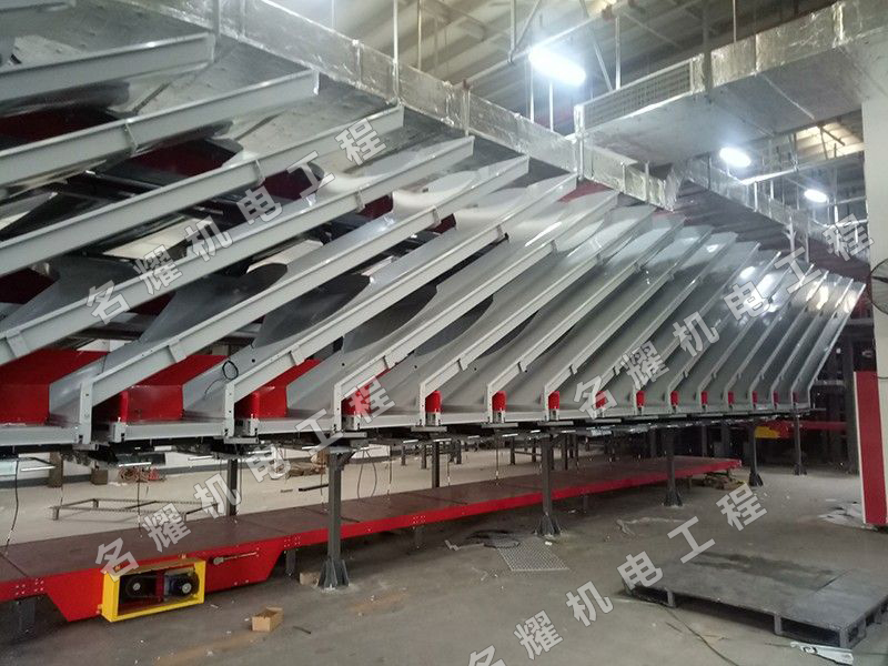 菏泽市名耀机电工程有限公司工程案例韵达分拣机