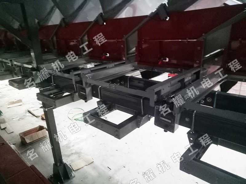 菏泽市名耀机电工程有限公司工程案例韵达分拣机